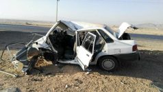 وقوع سانحه رانندگی در جاده قدیم اندیمشک-حسینیه/ ۵ نفر کشته و مصدوم شدند