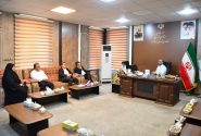 حضور مدیرکل بهزیستی خوزستان و معاونین درشهرستان اندیمشک