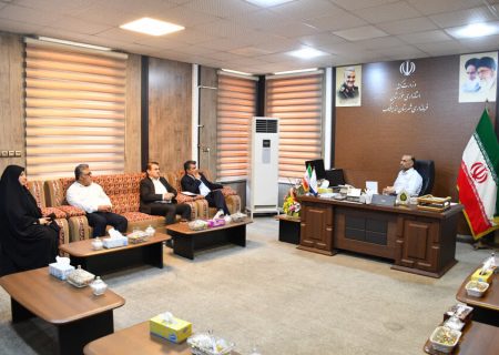 حضور مدیرکل بهزیستی خوزستان و معاونین درشهرستان اندیمشک